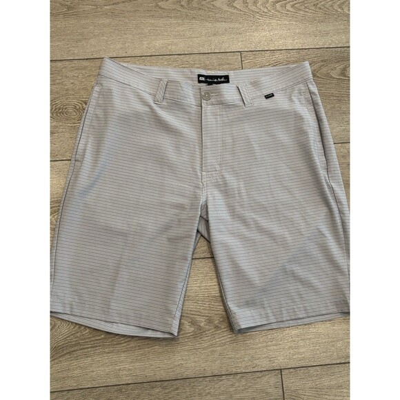 Travis Mathew Other - Travis Mathew Shorts Mens 36 Grey Golf Comfort Performance Casual Stretch Preppy